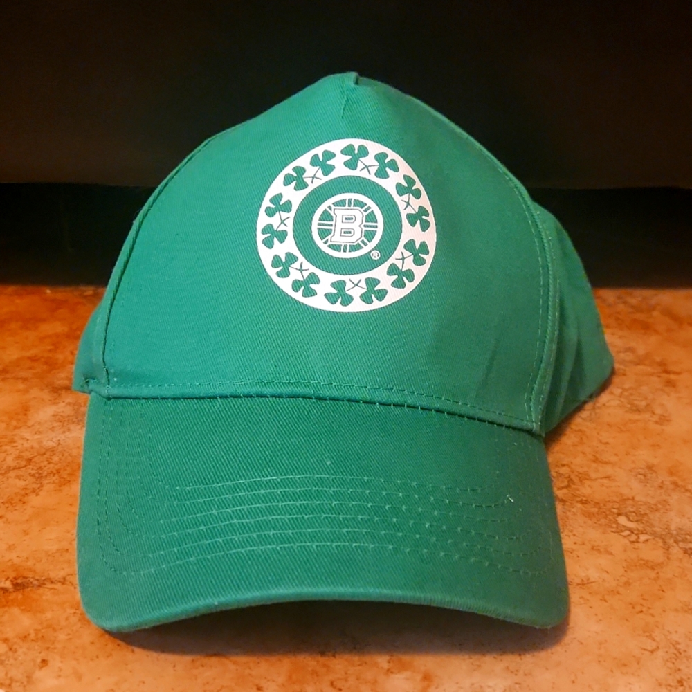 NHL 2020 Boston Bruins St. Patrick's Day Baseball Hat